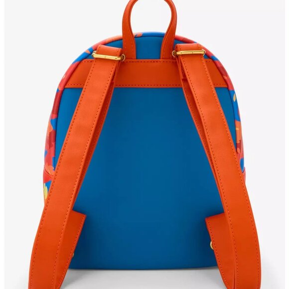 Loungefly Disney Chip N Dale Mini Backpack Campfire Acorns Forest Bag New - Picture 3 of 4